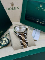 Rolex Datejust m278273-0019/0020 31mm Silver Dial Stainless Steel and Yellow Gold Oyster Watch - Image 8