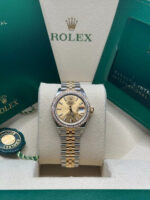 Rolex Lady-Datejust 28mm 279383RBR Champagne Dial Yellow Rolesor Oyster Bracelet - Image 3