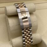 Rolex Datejust 41mm 126301 Chocolate Diamond Jubilee Steel and Everose Gold Watch - Image 6