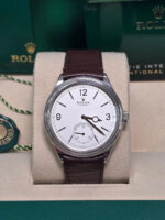Rolex 1908 White Gold White Dial Brown Alligator Strap - 52509-0006 - Image 2