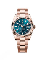 Rolex  Sky-Dweller 42mm 336935-0001 Rose Gold Blue Dial Oyster