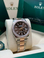 Rolex  Datejust 36mm 126281 Chocolate Dial Oyster Bracelet - Image 4