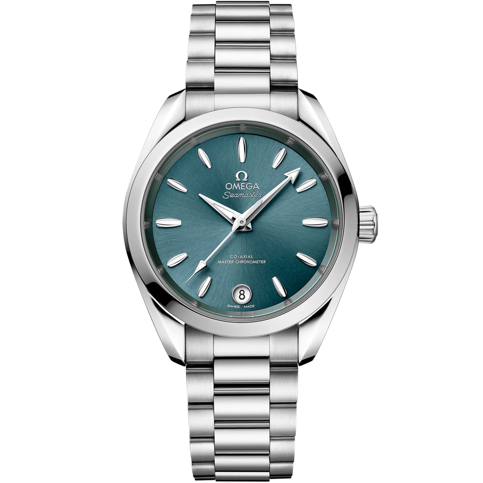 8E5D69C6-8857-6E6D-E151-3FB9CBA0E708.png Omega Seamaster Aqua Terra SHADES 34mm Lagoon green Dial Stainless Steel Bracelet 220.10.34.20.10.001 - Image 1