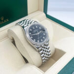 Rolex  Datejust 36mm 126284 Black Dial Jubilee bracelet - Image 4