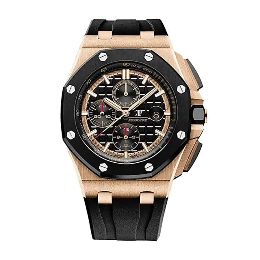 8EE73DE5-B180-0501-942C-131AB4843969.jpg Audemars Piguet Royal Oak Offshore Chronograph Black Dial 44MM Dial Watch - Image 1