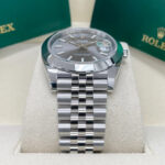 Rolex Datejust 41mm 126300 Slate Index Jubilee Stainless Steel Watch - Image 7