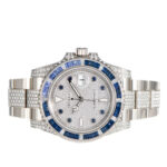 Rolex Submariner Date 40mm 116659SABR Blue Sapphire and Diamond Bezel Diamond Dial - Image 4