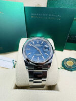 Rolex  Datejust 36mm 126200 Oyster Perpetual Blue Fluted Motif Dial Jubilee Stainless Steel - Image 6