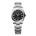 Rolex Oyster Perpetual 34mm 124200 Black Dial Oyster Stainless Steel Bracelet Watch