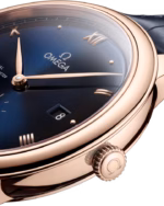 Omega De Ville Prestige 41 mm Blue Dial Sedna™ 18k Rose Gold Strap 434.53.41.20.03.001 - Image 3
