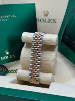 Rolex Datejust m278271-0031/0032 Silver Floral Motif 31mm Dial Oyster Bracelet Watch - Image 9