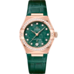 Omega Constellation Ladies' Selection 29mm Sedna™ gold on leather strap 131.58.29.20.99.004