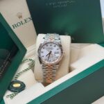 Rolex  Datejust 36mm 126231 Silver Fluted Motif Dial Oystersteel and Everose gold Bracelet - Image 10