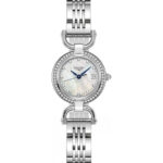 Longines Women's L6.130.0.87.6 Equestrian Diamond Stainless Steel Watch