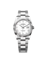 Rolex  Datejust 36mm 126234 White Roman Dial Oyster Stainless Steel Mens - Image 2