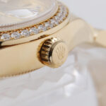 Rolex Lady-Datejust 28mm 279138RBR Champagne Diamond Dial and Diamond Bezel Yellow Gold Bracelet - Image 11