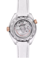 Omega Seamaster Planet Ocean 600M 39.5mm White Dial Stainless Steel and Sedna™ 18k Rose Gold Strap 215.23.40.20.04.001 - Image 2