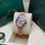 Rolex Lady-Datejust 28mm 279175 Mother-of-Pearl Dial President Everose Gold - Image 5