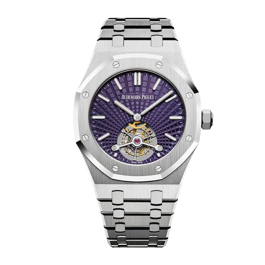 917DB3AA-3178-05D3-6D2F-D8C224261EA7.jpg Audemars piguet Royal Oak Tourbillon Extra Thin Watch 41MM - Image 1