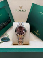 Rolex Datejust m278271-0003/0004 Chocolate 31mm Dial Oyster Bracelet Watch - Image 3