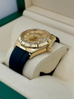 Rolex  Sky-Dweller 42mm 336238-0001 Yellow Gold Champagne Dial Oysterflex - Image 3