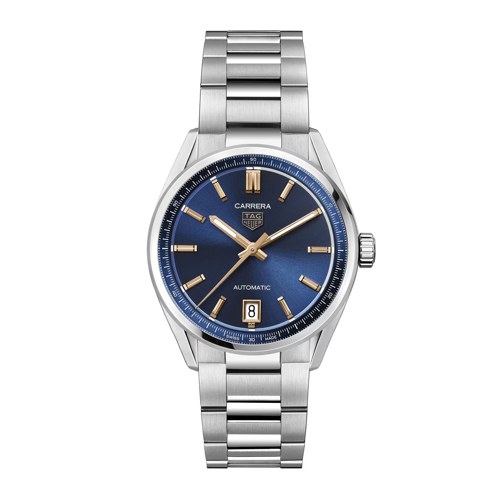 91F7BFF3-183C-E80E-6302-A4AB444EA663.avif TAG Heuer Carrera Date 36mm Unisex Watch Deep Blue WBN2311.BA0001 - Image 1