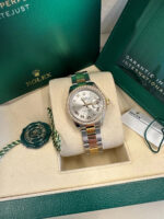 Rolex Lady-Datejust 28mm 279383RBR Silver Roman Dial Yellow Rolesor Oyster Bracelet - Image 6
