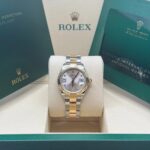 Rolex Lady-Datejust 28mm 279173 Silver Diamond Dial Oyster Bracelet - Image 3
