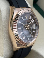 Rolex  Sky-Dweller 42mm Rose Gold Chocolate Dial Oysterflex - 336235 - Image 3