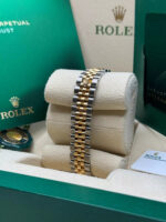 Rolex Lady-Datejust 28mm 279383RBR Champagne Roman Dial Yellow Rolesor Oyster Bracelet - Image 9