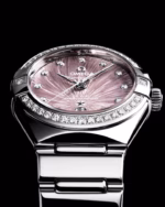 Omega Constellation - 29mm Steel Case - Diamond Bezel - PVD Lilac Dial - Signature Mono-Rang Bracelet 131.15.29.20.60.001 - Image 2