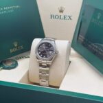 Rolex Lady-Datejust 28mm 279384RBR Dark Gray set with Diamonds - Image 5