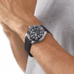 TAG Heuer Aquaracer Professional 300 Date 42mm Mens Watch Black Rubber WBP5110.FT6257 - Image 8