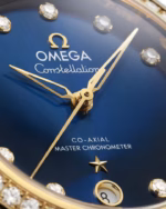 Omega Constellation 36mm Red Dial with Diamonds Stainless Steel and 18k Yellow Gold Strap 131.28.36.20.53.001 - Image 2