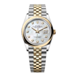 Rolex  Datejust 126203 Mother-of-Pearl Diamond Dial 36mm Domed Bezel