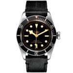 TUDOR Black Bay 41mm Black Dial & Bezel Men's Automatic Strap Watch M79230N-0008