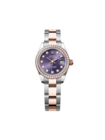 Rolex Lady-Datejust 28mm 279381RBR Aubergine Diamond Dial Oyster Bracelet - Image 2