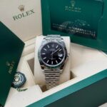 Rolex  Datejust Black Index Jubilee 41mm Stainless Steel - 126334 - Image 7