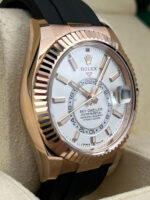 Rolex  Sky-Dweller 42mm Rose Gold White Dial Oysterflex - 336235 - Image 3