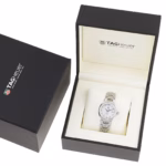 TAG Heuer Link Date Diamond Bezel Ladies Watch 32mm WBC1316.BA0600 - Image 9