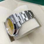 Rolex Oyster Perpetual 36mm 126000-0004 Yellow Dial Stainless Steel Oyster Bracelet - Image 6