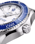 Omega Seamaster Planet Ocean 6000M 45.5mm White Dial O‑MEGASTEEL Bracelet 215.30.46.21.04.001 - Image 3