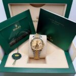 Rolex  Datejust 36mm 126233 Champagne Dial Jubilee Bracelet Watch - Image 15