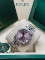 Rolex Datejust m278384RBR-0035/0036 Pink 31mm Dial Oyster Watch - Image 7