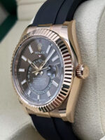 Rolex  Sky-Dweller 42mm Rose Gold Chocolate Dial Oysterflex - 336235 - Image 4