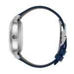 IWC Schaffhausen Portofino Perpetual Calendar 40 mm Silver Dial Stainless Steel Blue Strap IW344601 - Image 3