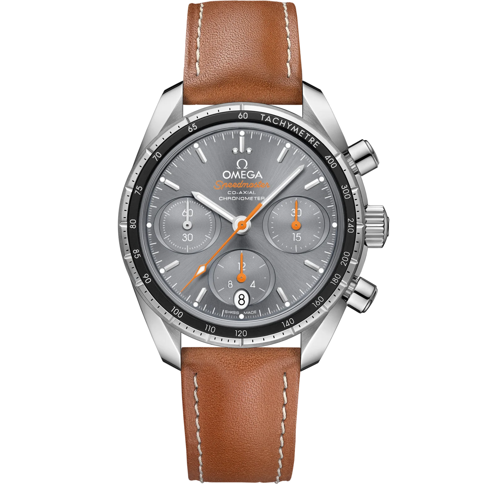 97346629-E800-01A2-E136-1B0FA70F6E2C.png Omega Speedmaster 38 Grey Dial 38mm Stainless Steel Strap 324.32.38.50.06.001 - Image 1