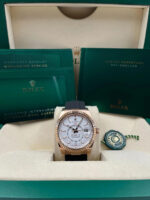 Rolex  Sky-Dweller 42mm Rose Gold White Dial Oysterflex - 336235 - Image 8