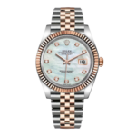 Rolex Datejust 41mm 126331 MOP Diamond Jubilee Steel and Rose Gold Watch