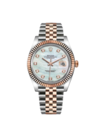 Rolex Datejust 41mm 126331 MOP Diamond Jubilee Steel and Rose Gold Watch